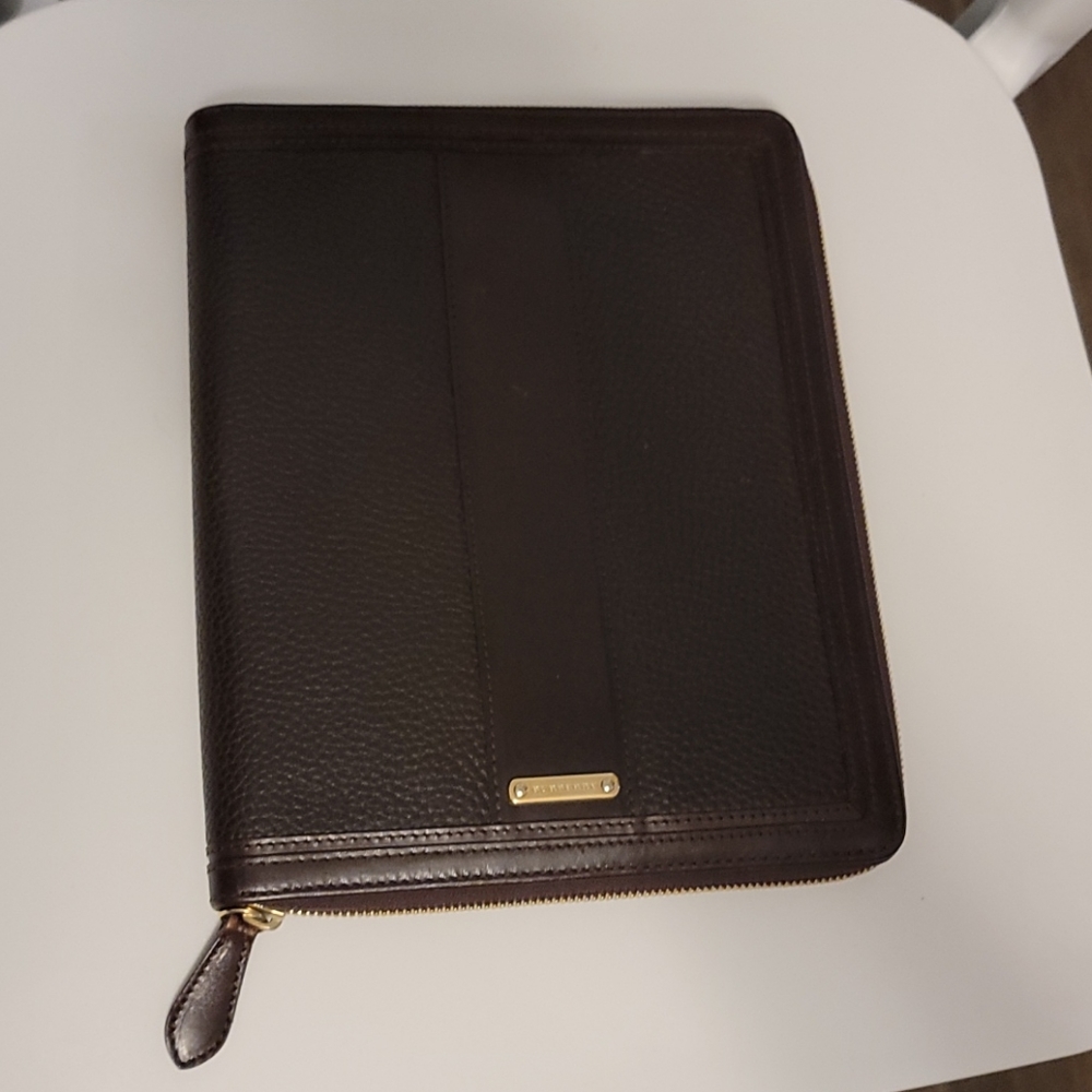 Authentic Leather Burberry tablet case